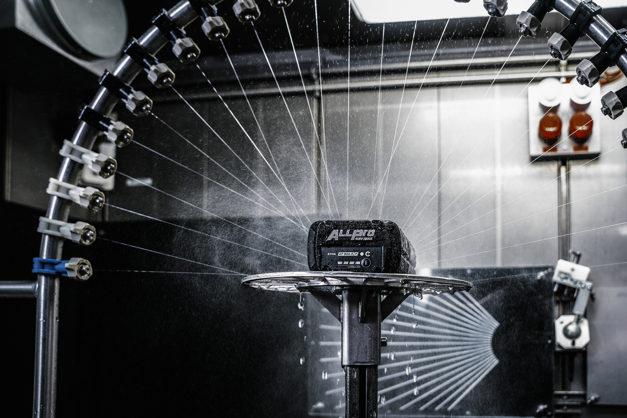 STIHL ALLPRO -akkujen kehitys ja testaus 