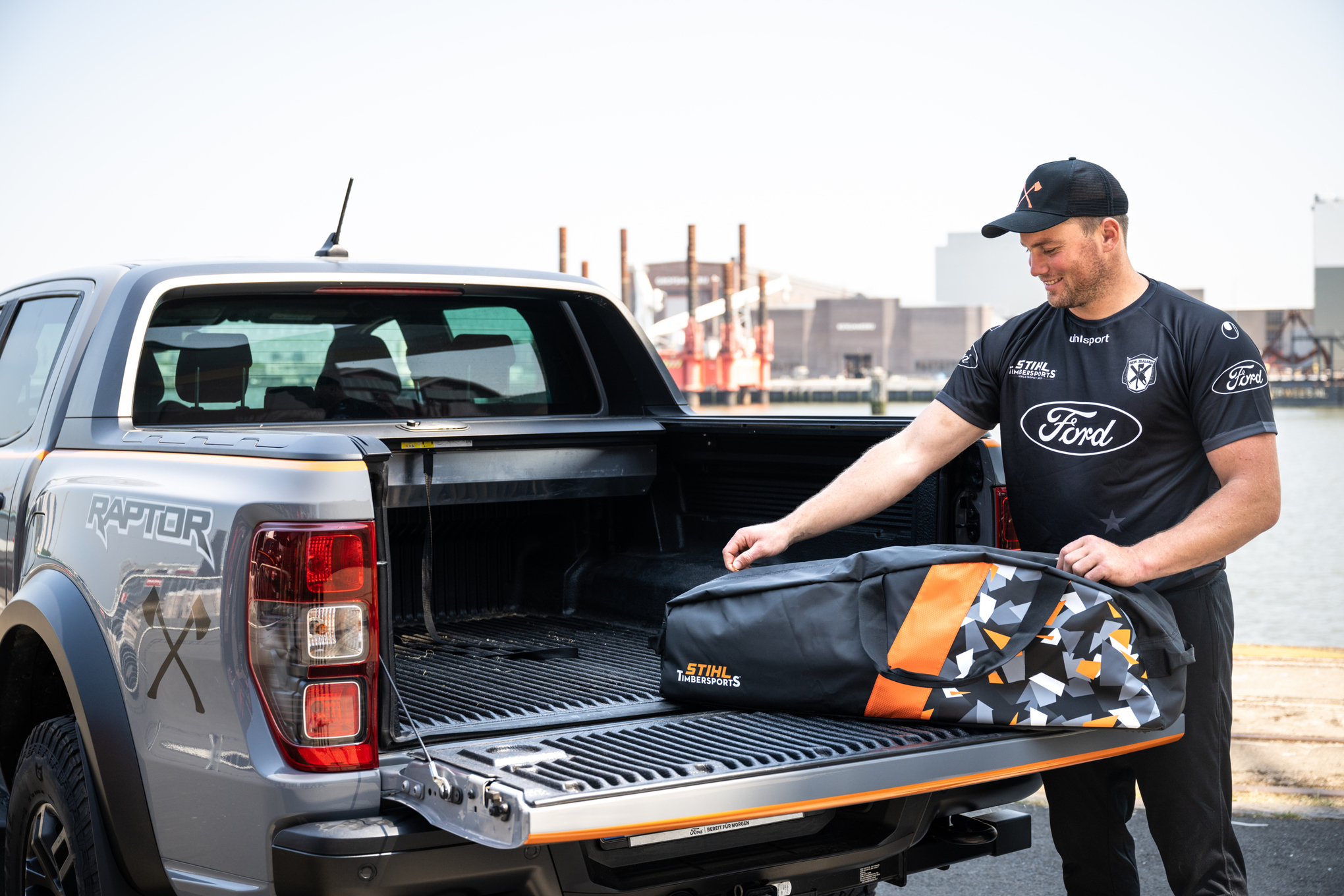 Moottorisahalaukku TIMBERSPORTS® Edition