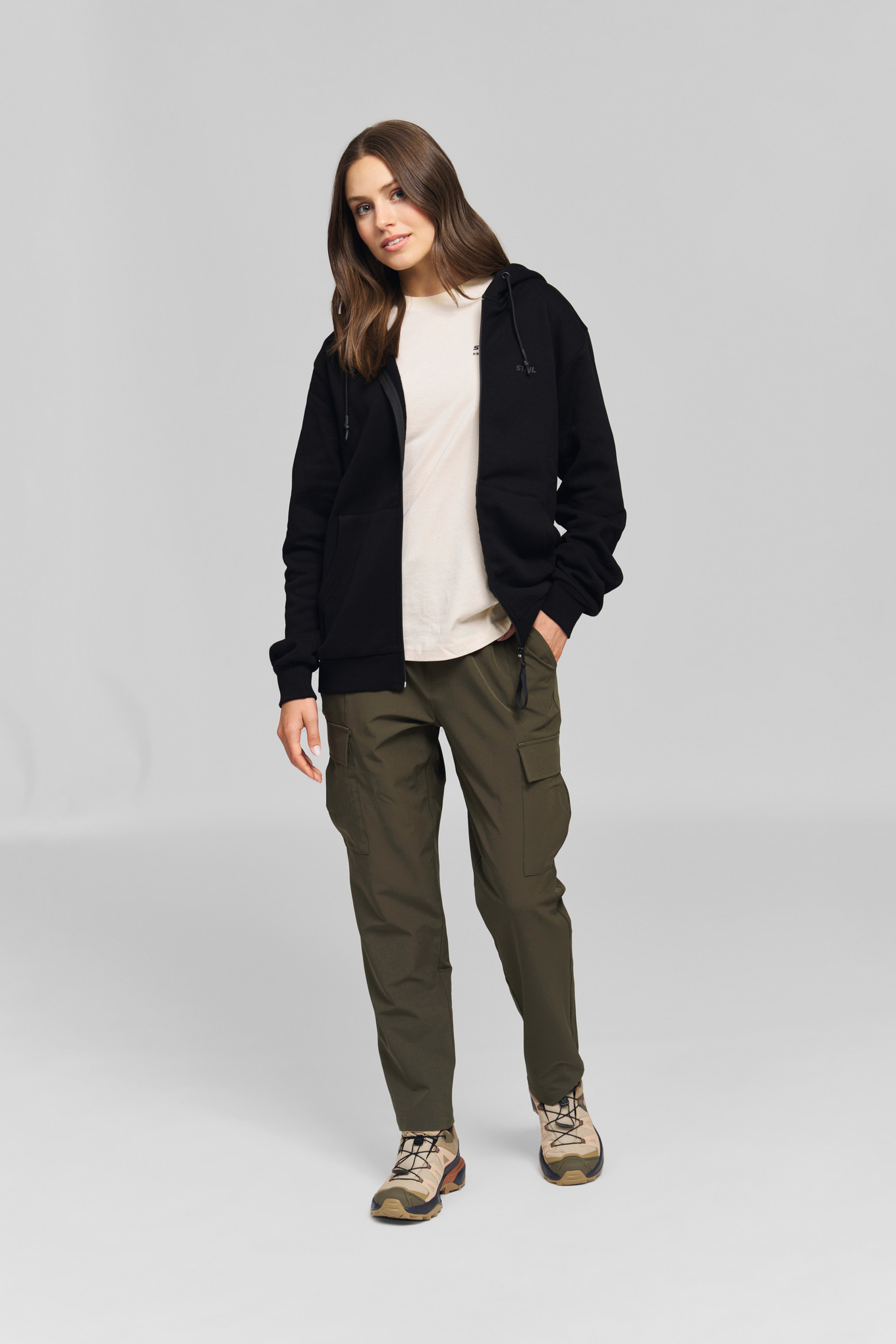 Hupparitakki STIHL 100 HEIJASTAVA musta