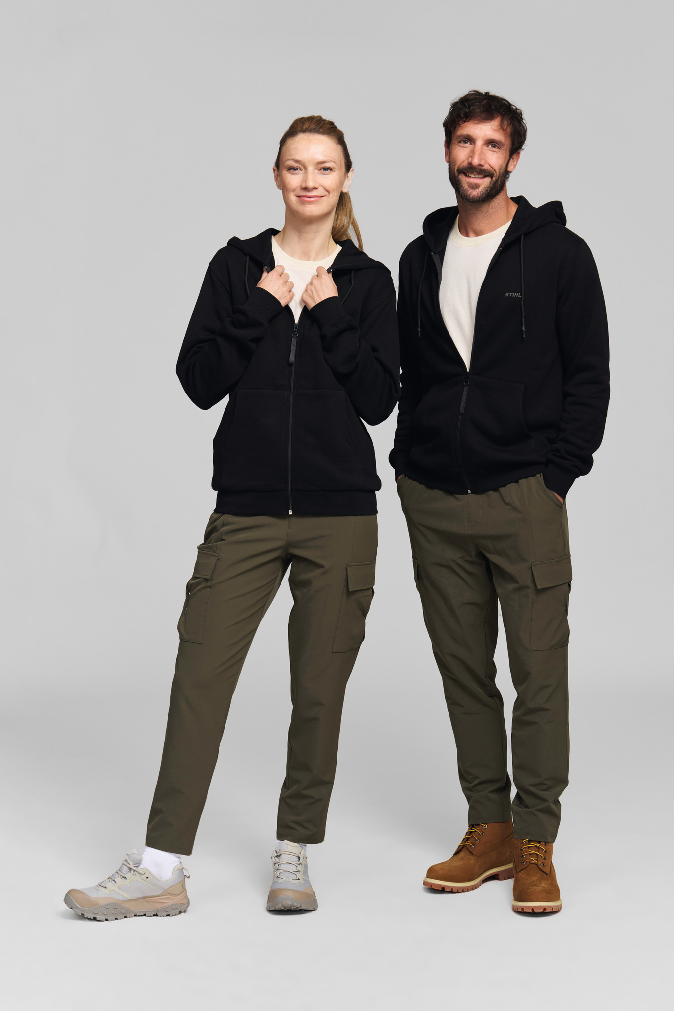 Hupparitakki STIHL 100 HEIJASTAVA musta