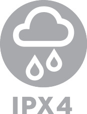 IPX4-SERTIFIOITU